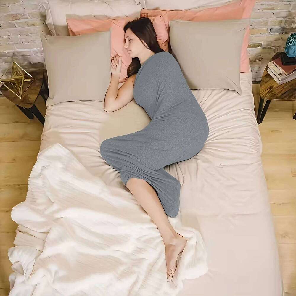 Compression Sack For Adults Ultra Lightweight Anxiety Breathable Stretch Weighted Blanket with Hooded Sleep Pod XJ260112