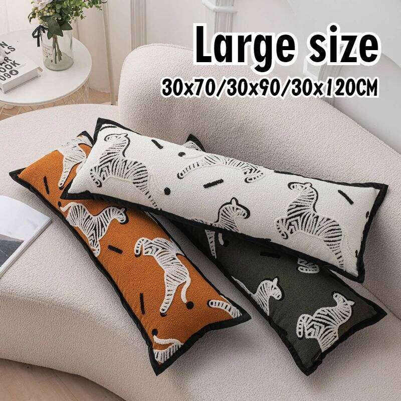 30X70/30X90cm Animal Retro Throw Pillow Nordic Simple Rectangle Waist Cushion Cover Decor Home Decorative Pillowcase
