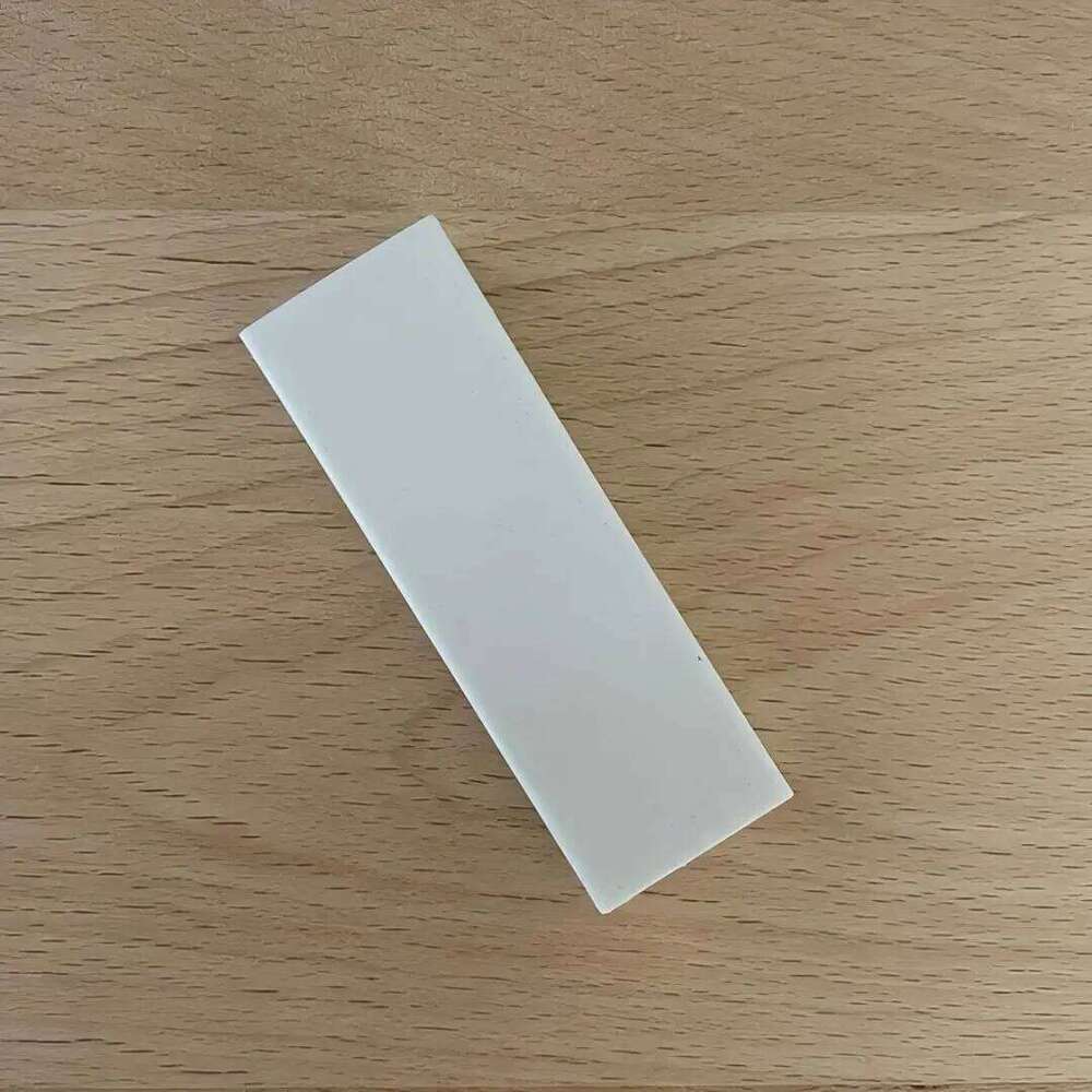 2 Pcs Simple White Rectangular Shoe Stain Cleaning Eraser, Erase Sports Suede Shoes, Synthetic Leather Stains 26Y0112