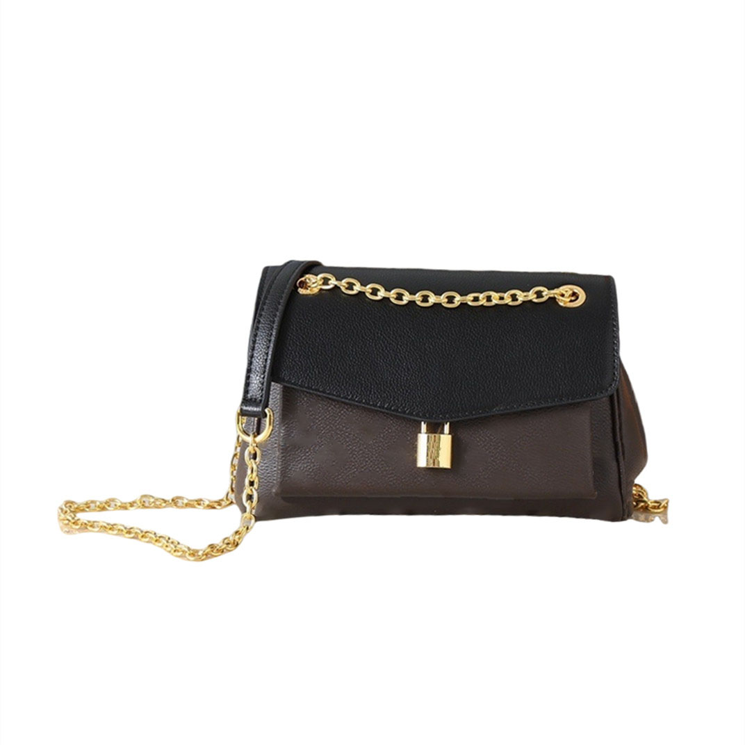 Designer Women Lock pendant Bags Fashion Genuine Leather Shoulder Bag Handbag for Girls