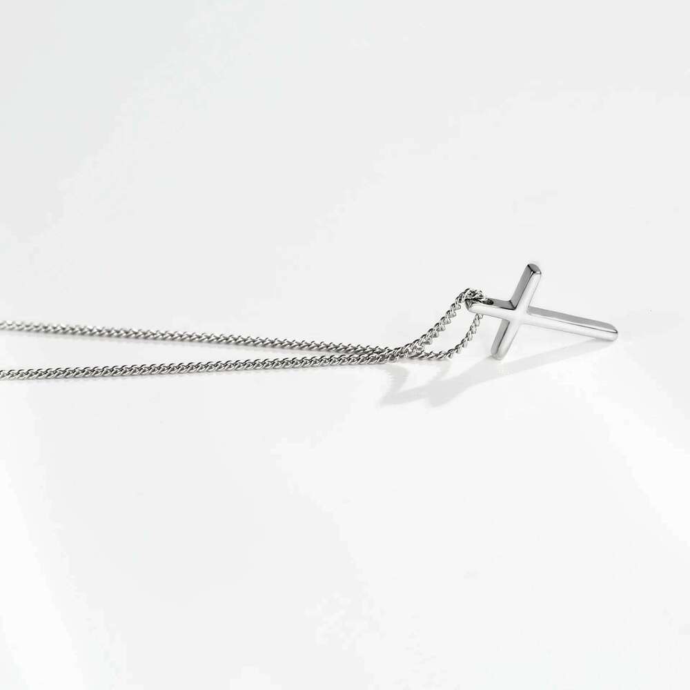 Trendy 925 Sterling Silver Pendants For Women Vintage Gothic Cross Necklace Chain Jewelry Gift H260112