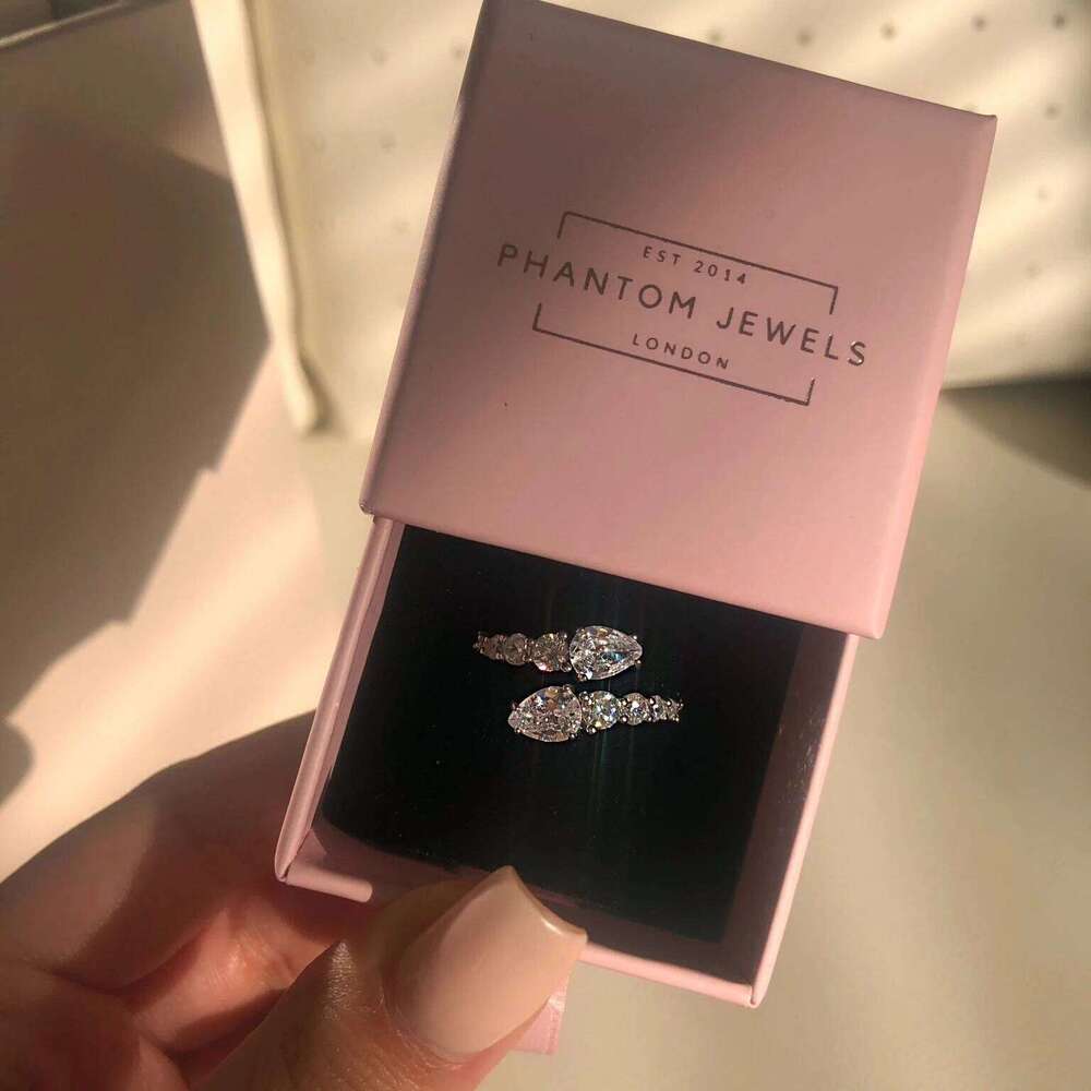 Fashion Jewelry Snake Shaped Zircon Open Ring Affordable Luxury Versatile Feminine Index Finger Ring High End Accessories