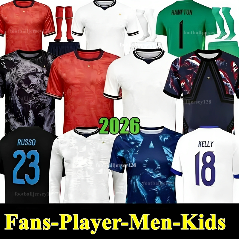 2026 World Cup england football shirt Bellingham SAKA Soccer Jersey 26 27 Men Kids kit KANE MAINOO BOWEN RICE FODEN GORDON TONEY PALMER PICKFORD Soccer Uniforms WOMEN