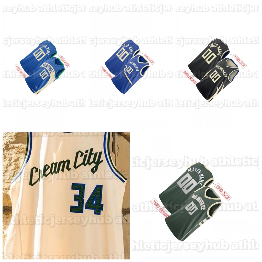 34 Antetokounmpo 2025-26 City Basketball Jersey Myles 3 Turner Ryan 13 Rollins 18 Kuzma 20 Green Custom jerseys