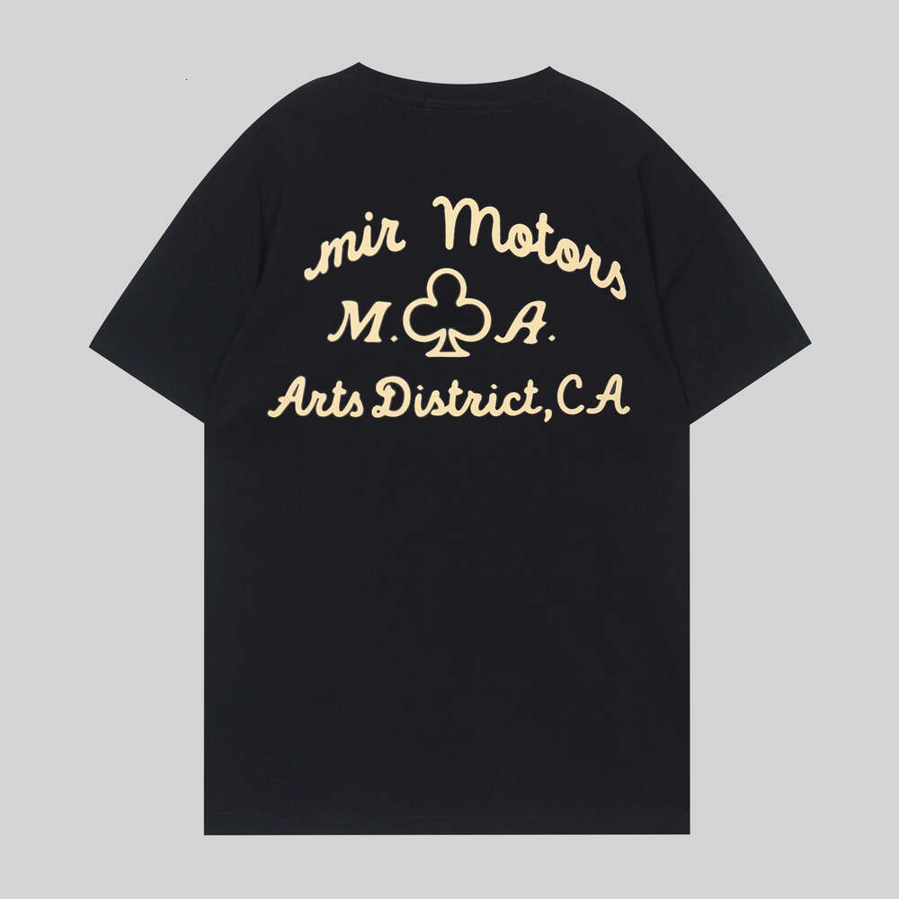 Amirishrit Shirt Fashion Designer Menst Shirts Printed Man Amirirhoodi T-Shirt Short Sleeve Women Hip Hop Amirisweats Streetwear Tshirts Amira Shirt 825