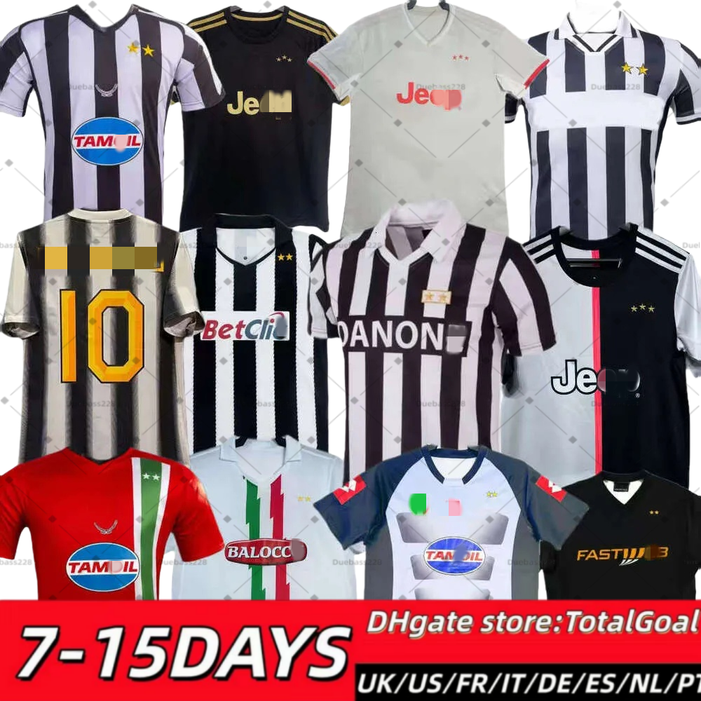Retro classic 1995 96 97 98 99 00 02 03 04 05 14 15 16 Buffon jerseys NEDVED DEL PIERO TREZEGUET ZIDANE POGBA INZAGHI MARCHISIO football retrio soccer