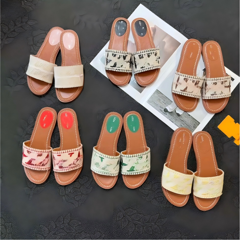 2026 Designer Slippers For Women Letters Hole Luxury Luxe claquette Ladies Summer Casual Slides Sliders Sandals Woman female mules sandles Beach Shoes sandle AW21