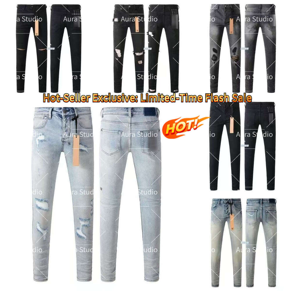 KSBUI designer mens Ripped Hole pants quality Brand streetwear Skinny Slim Fit jean Luxury men clothes trendy Patch trousers ksubiry jeans