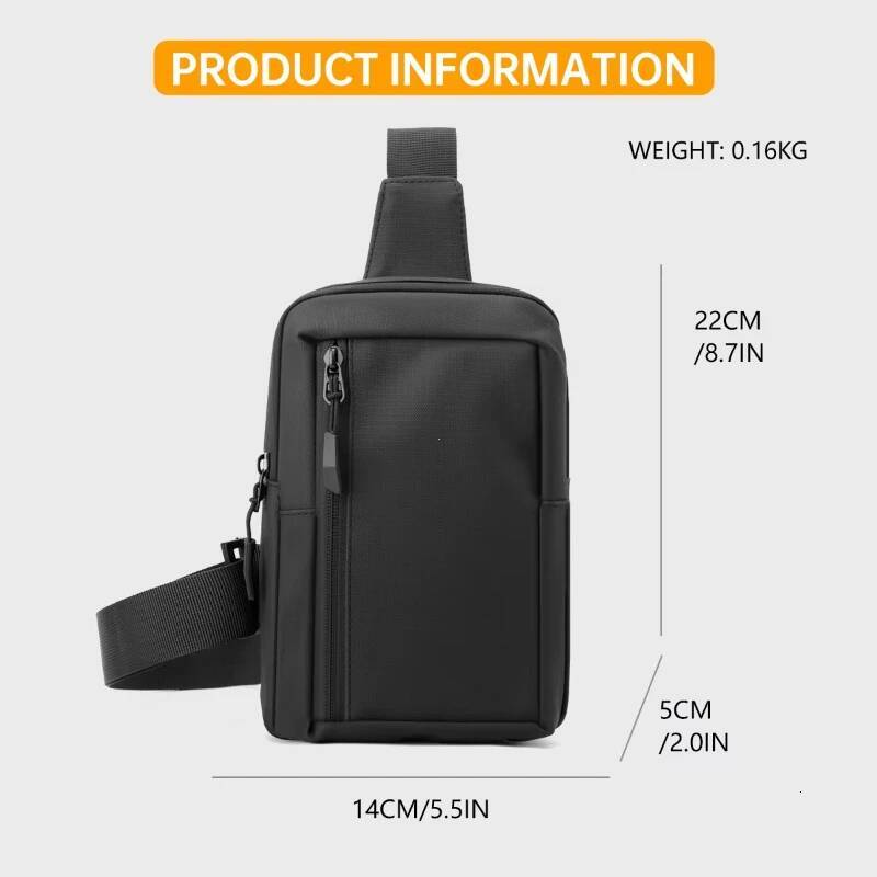 Bestseller Business Crossbody Bags 2026 New Chest Men's Sling Shoulder Waterproof Outing Backpack Hiking Mobile Phone Bag ddmybear