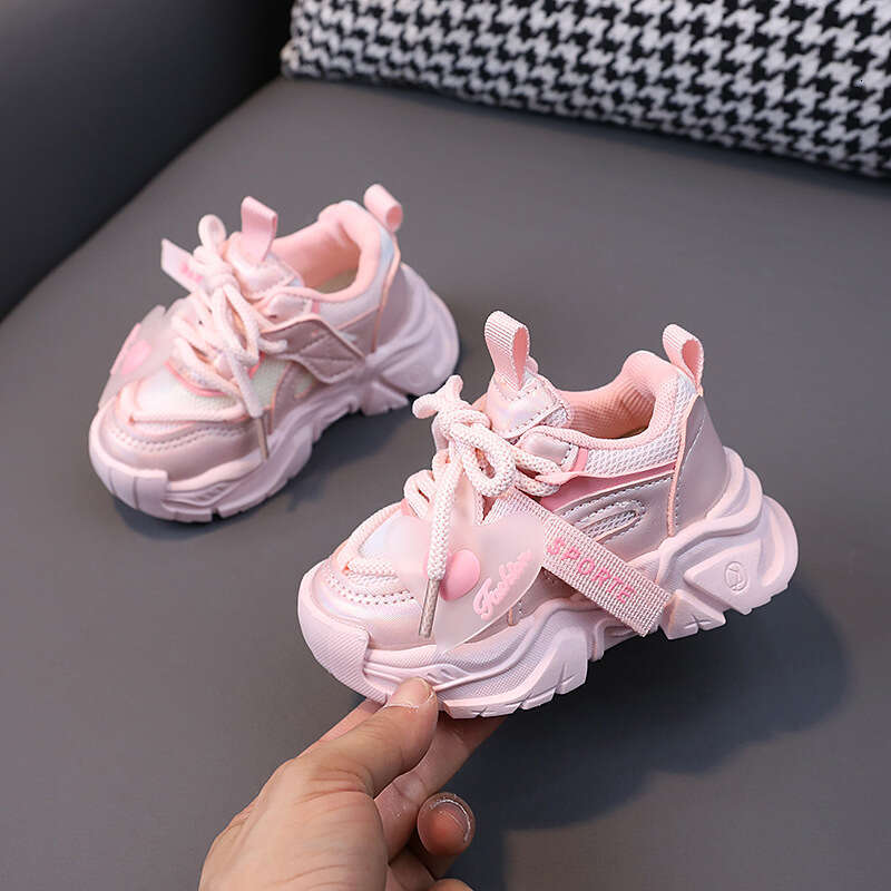 Spring and Autumn New Mesh Boys' Sports Hot-Selling Girls' Running Non-Slip Soft Sole Toddler Casual Baby Shoes