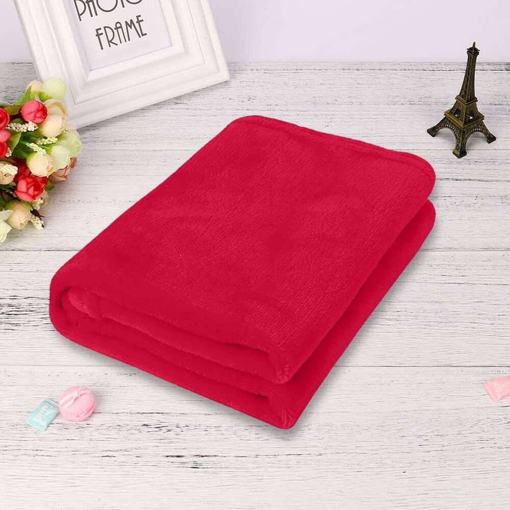 Fleece Throw Extra Soft Warm Fuzzy Bed Lightweight Microfiber Couch Sofa Blankets Plush Wool Blanket Home Decor XJ260112