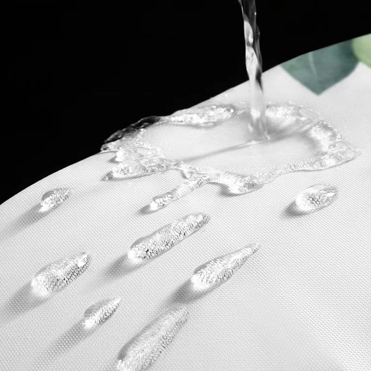 YL-38149 Golden Marble Digital Printed Waterproof Shower Curtain Set (4 Pieces) Wholesale