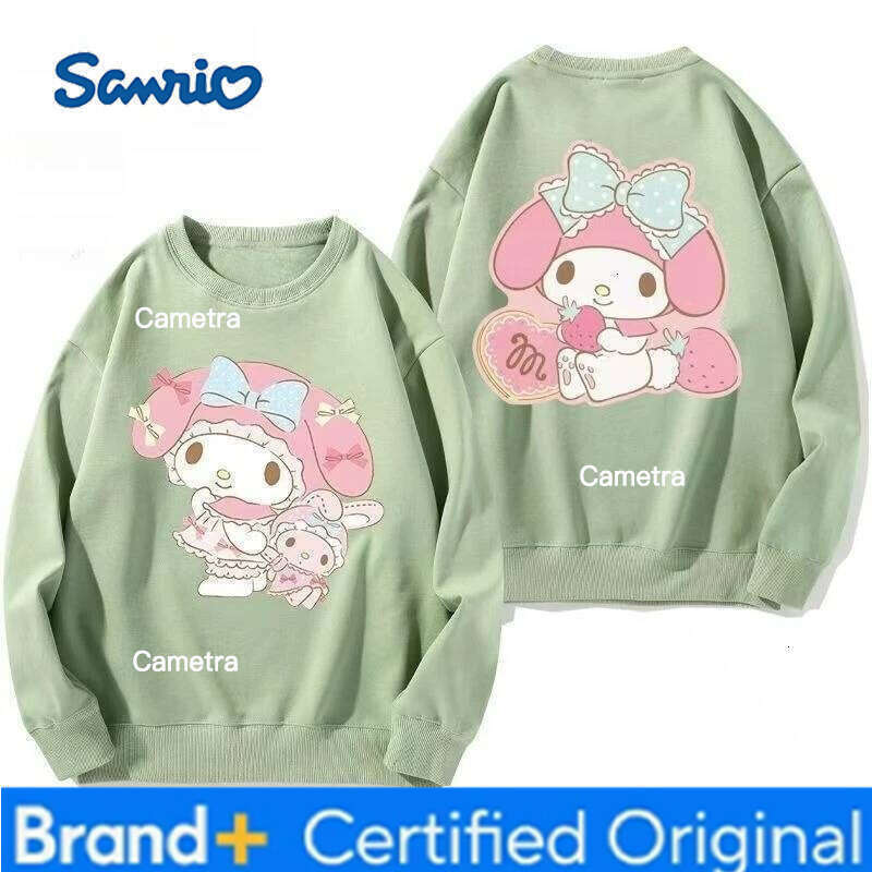 Sanrio Baby Girls Cotton My Melody Top Kid Printed Pullover Children Autumn Long Sleeve T-shrits Boy Clothes H260112