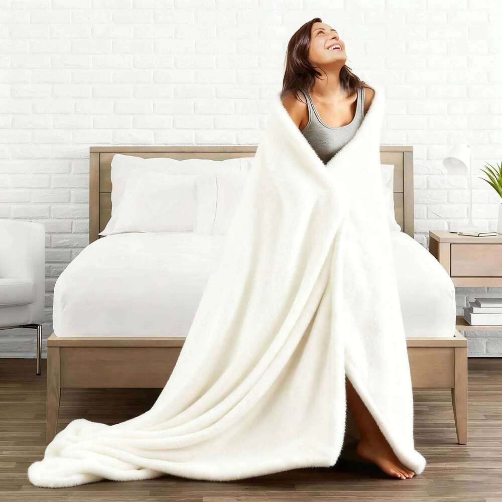 Dr Pepper Girly Heart Pattern Pink Soft Flannel Throw Blanket Cozy Warm Sofa Bed Blankets for Home Decor Cute Gift XJ260112