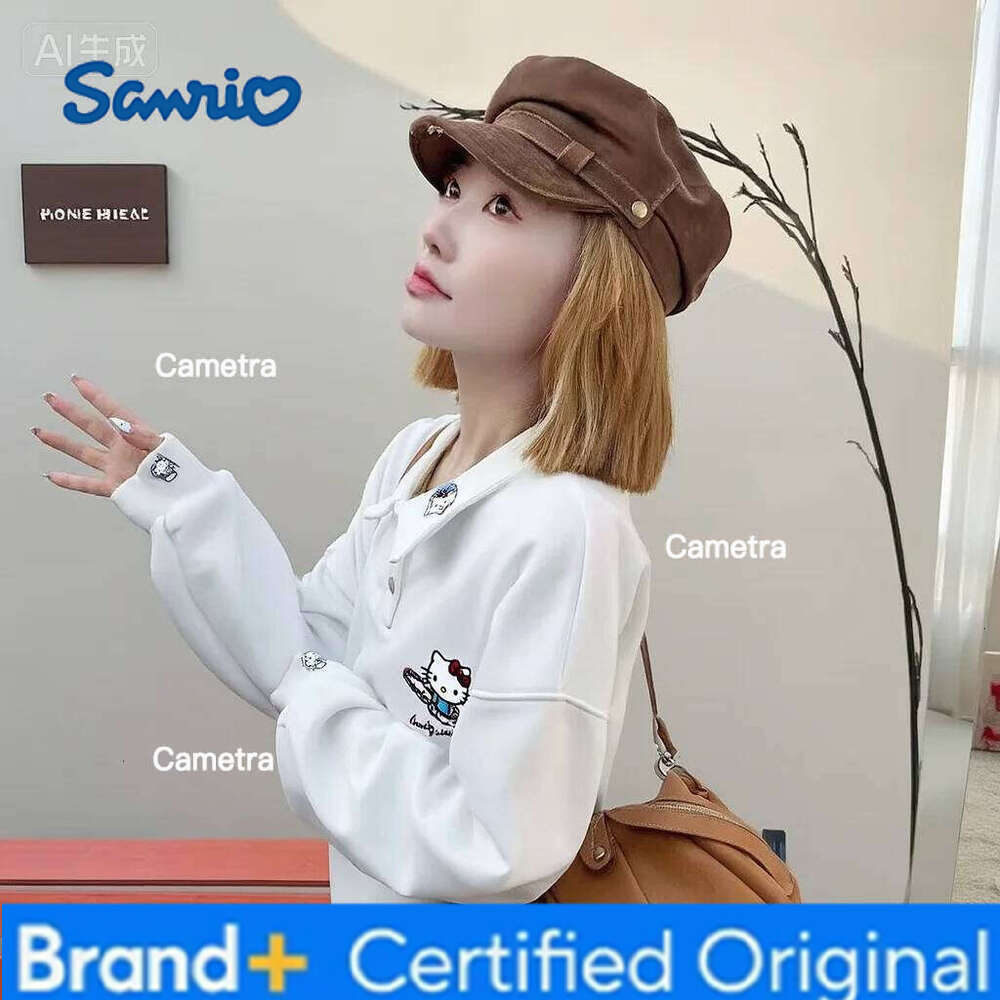 Sanrio Niche Women's Tops Fresh Graphic T Shirts Woman Sweet Korean Popular Clothes Cute Kawaii Cuteore Light Luxury Street Style Y2k H260112