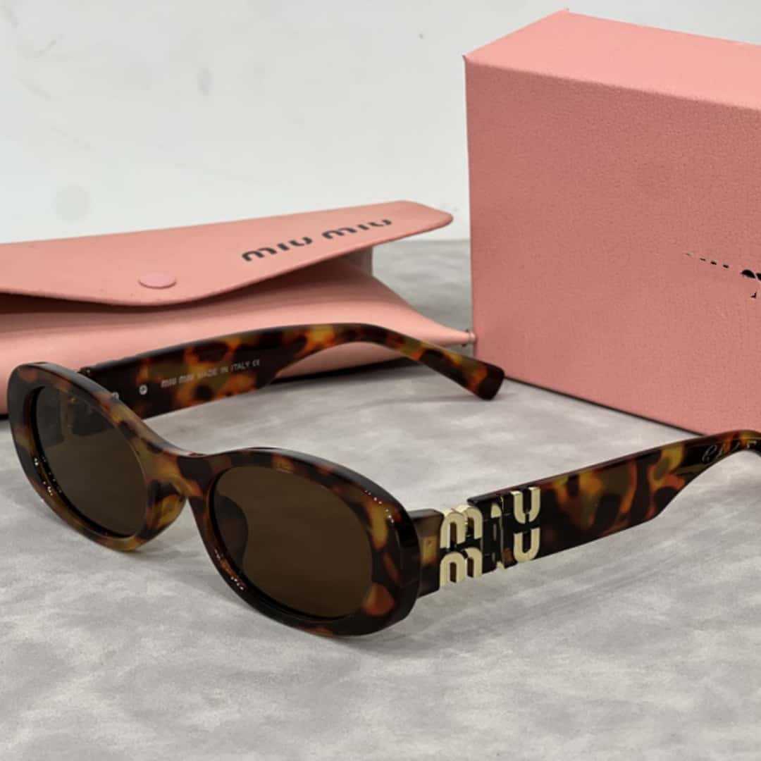 Fashion MM designer SMU luxury for man and woman 2024 Small Frame Oval Sunglasses Sun Protection UV Unisex UV400 Sunshade