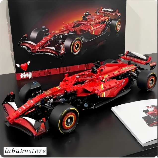LEG0 42207 Ferrar1 SF-24 F1 Race Car 1361pcs Standard Bricks Educational Building Blocks Toy Gift Collectible Perfect replica