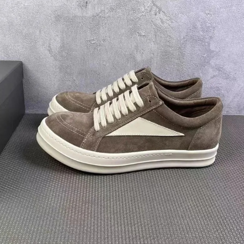 Designer Sneaker rick Casual Running Shoes Runaway Vintage Low Top Geobasket Genuine Leather Canvas Suede Sneakers Boots Trainers Men Women