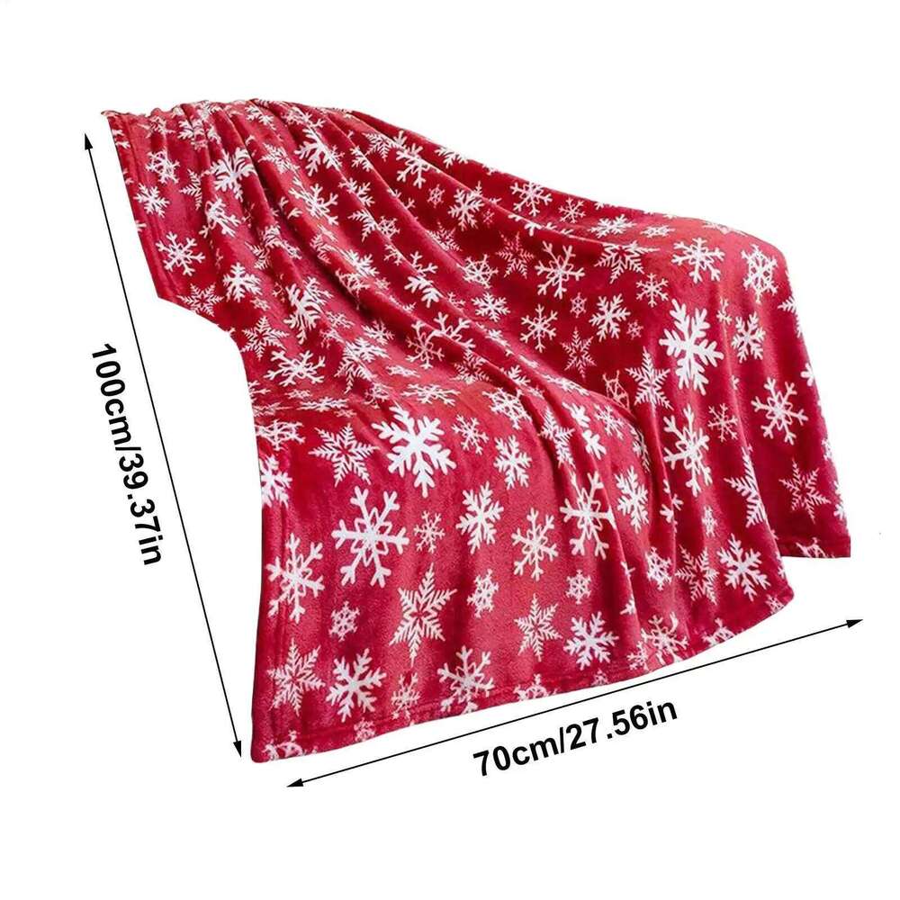Blankets and Throws Soft Fleece Warm Home Decor Winter Flannel Blanket Christmas Decorations for Women Wife Sofa Bed XJ260112