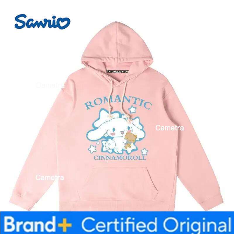 Sanrio collaboration Cinnamoroll Melody Kuromi Hello Kitty women's sportswear couple hooded hoodie H2601121
