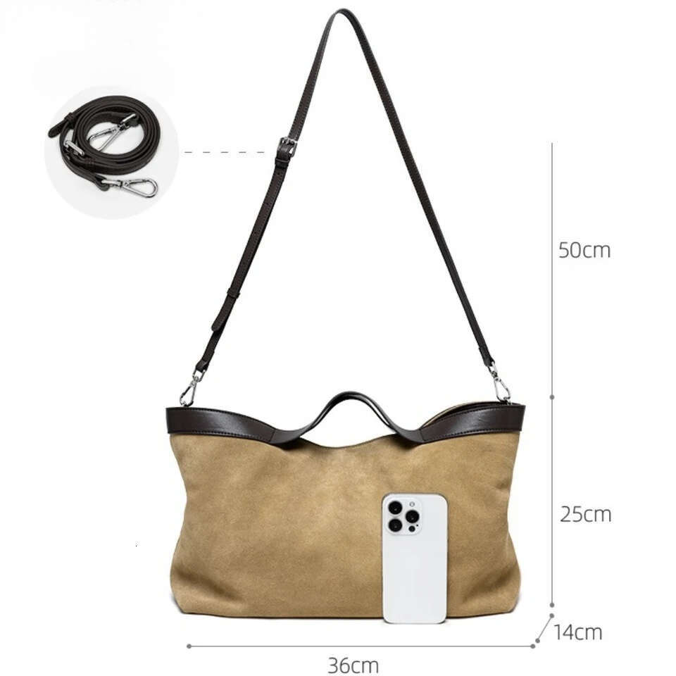Luxury shoulder bag Hobo dynamic winter new item suede large women's matte cowhide handbag oversized bowling shopping bag SENYY