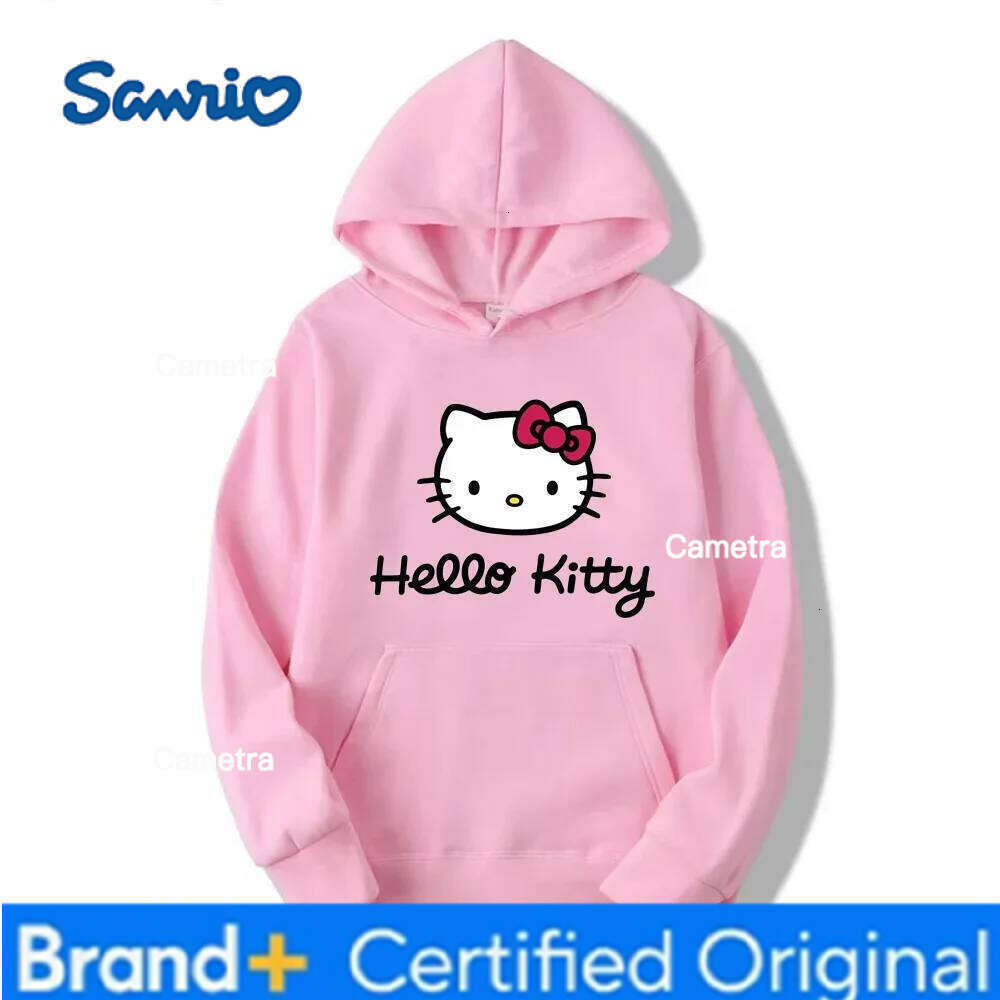 Sanrio Casual Female Sweatshirt Hot Sale Hello Kitty Autumn Womens Hoodie Long-Sleeved Women's Sweatshirts Y2k Hoodies Clothes H260112