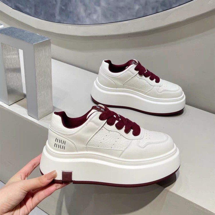 Ddmybagsvip Ddmybagsvip New Sneakers Thick Height Increasing Small Size Platform Sole Niche Fashion Comfortable Versatile Women S Shoes Outdoor Shoes