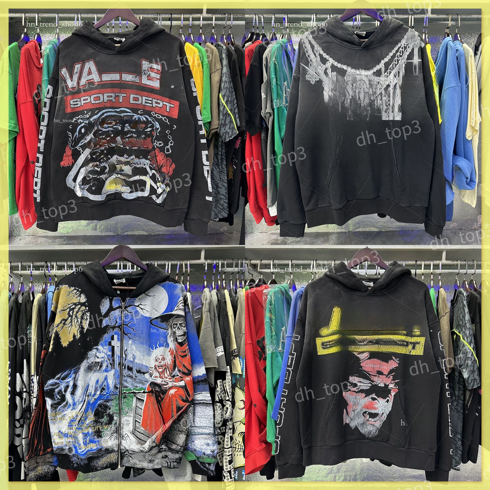 2026 New Vale Hoodie Designer Men's Valley Dreams Hoodie Val Retro Figure Print Loose Casual Hoodie For Men And Women In Autumn And Winter 96852