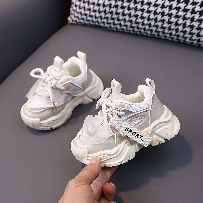 Spring and Autumn New Mesh Boys' Sports Hot-Selling Girls' Running Non-Slip Soft Sole Toddler Casual Baby Shoes