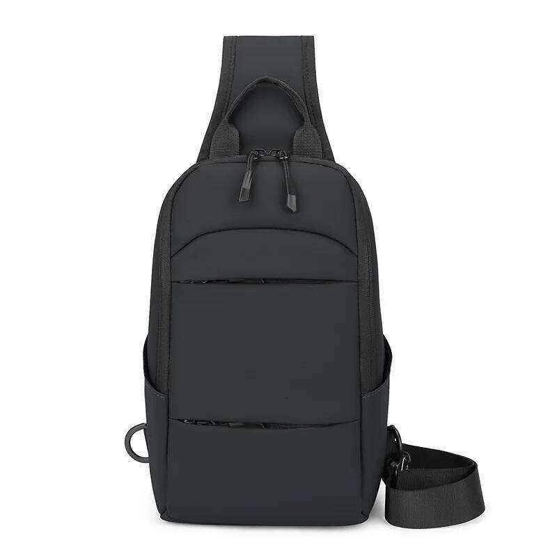 Waterproof Chest Bag Men Large Capacity Phone Bags Male Messenger Sling Pouch Short Trip Strap Pack Multifunction Fanny Packs