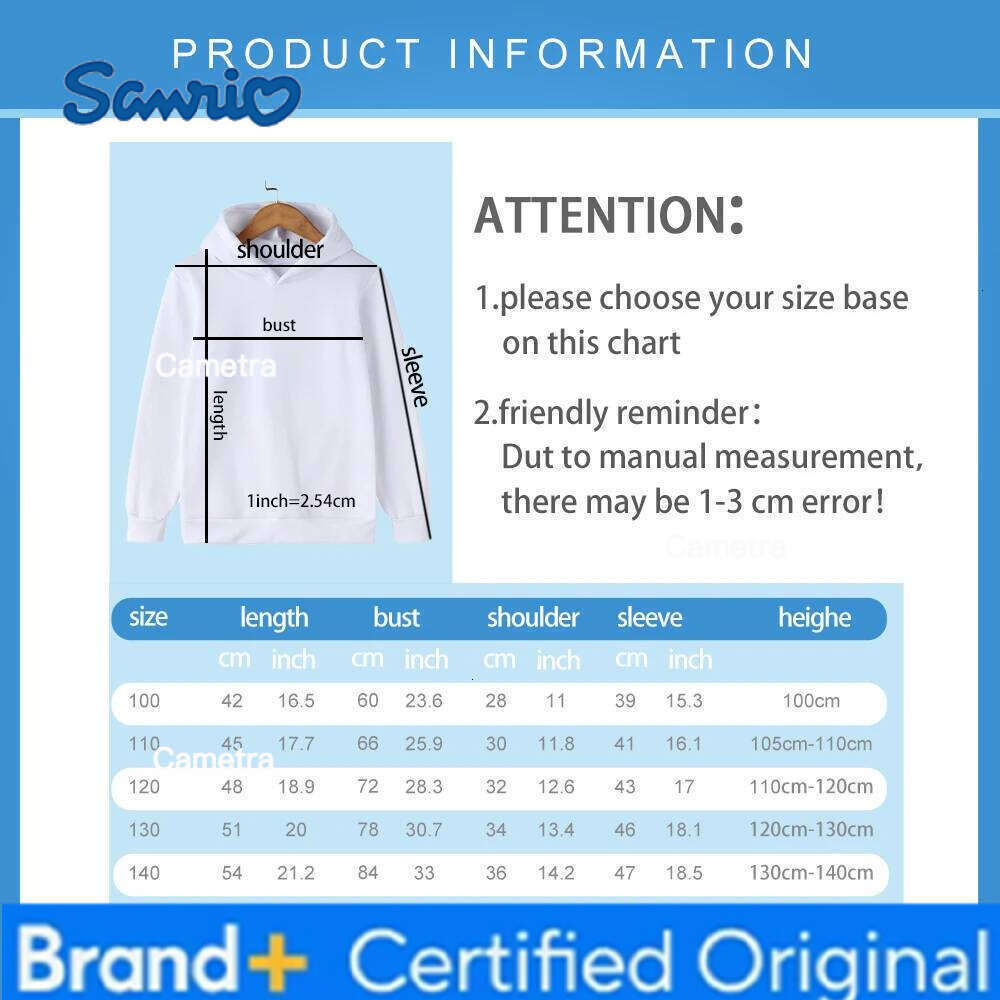 Sanrio Personalized Stitch Autumn/Winter Small Medium Large Men's and Women's Hooded Hoodie Long Sleeve Loose Thick Coat Trendy H260112