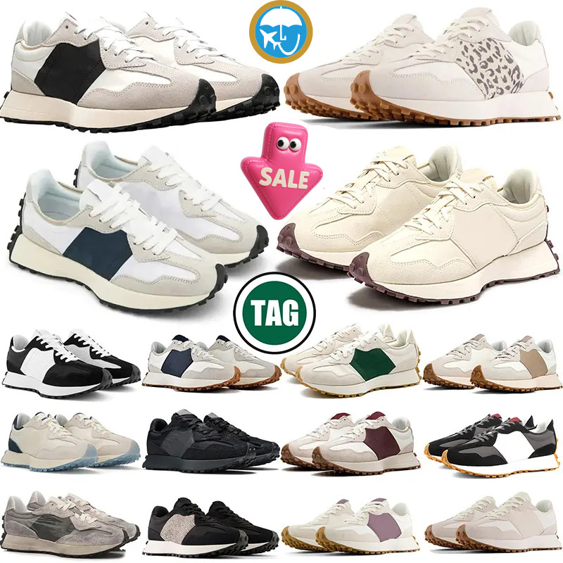 New Designer running shoes new 327 chaussure White Black leopard print green Pink Glow Sky Blue outdoor men women sports outdoor shoe eur 36-45 530