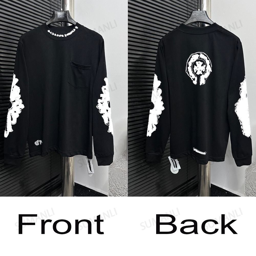 Chrome Hoodie High Quality clothes men Sweatshirts Hip Hop loose sleeves Pullover Cardigan Loose designer hoodie hoodies designer men essential mens clothing