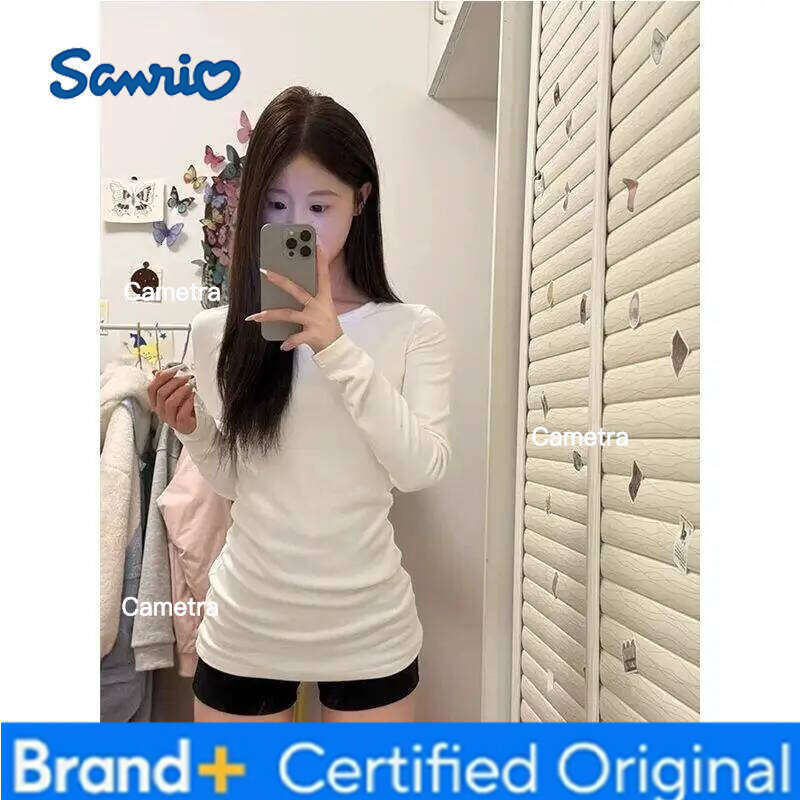 Sanrio Kawaii Anime Fashion Casual Hello Kitty Women's Suit Elegant Sets Clothing Two-piece Dress Sales New in Full Number Set H260112