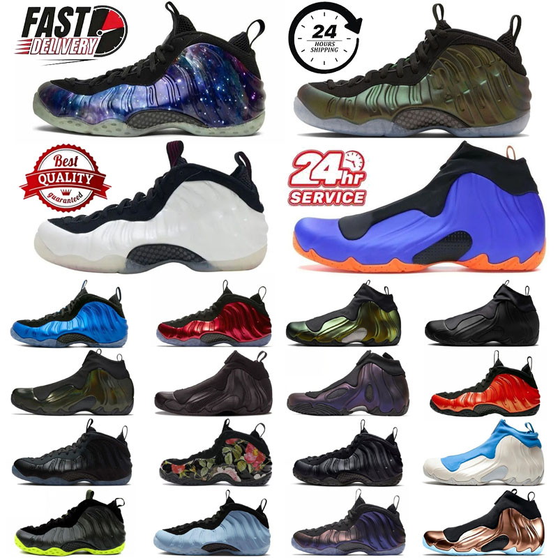 2026 One Penny Designer Running Shoes foamposits Men Basketball Shoes pro penny hardaway Shoe Black Aurora Elephant Print Memphis Tiger Cracked Sports Sneaker