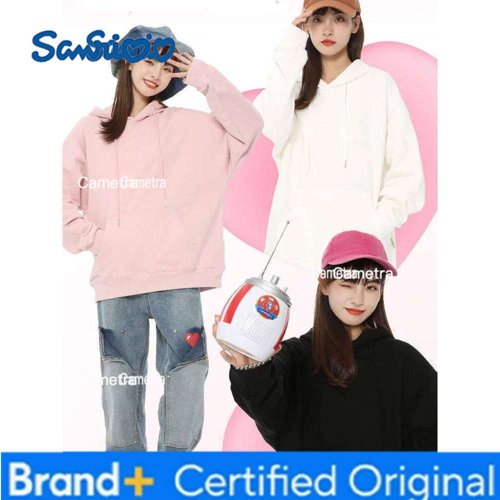 Sanrio collaboration Cinnamoroll Melody Kuromi Hello Kitty women's sportswear couple hooded hoodie H2601121