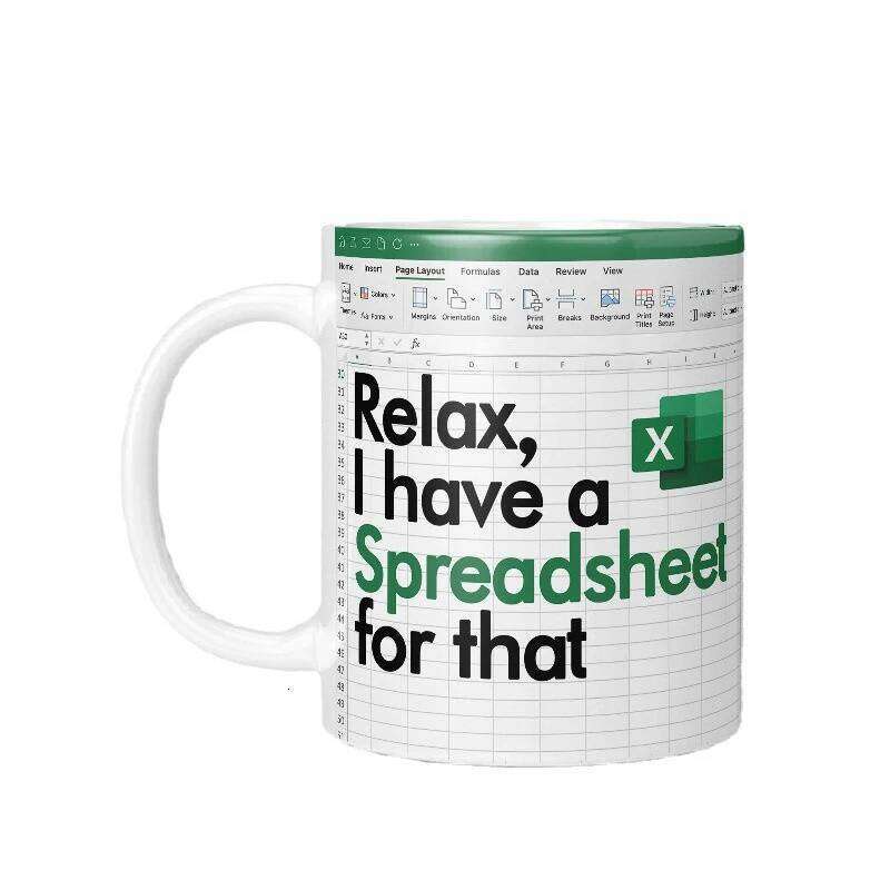 Excel Pattern Creative Ceramic Tea Coffee Portable Water Mug Juice Milk Cup Office Home Funny Gift New