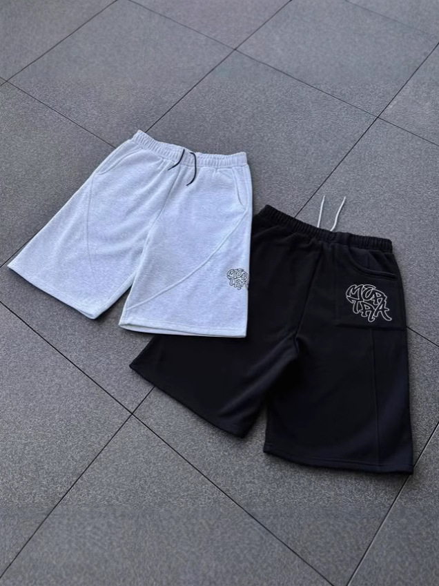 Men's Shorts Y2K Retro Jogging Pants Streamlined Seams Street Trendy Unisex Sweatpants Hip Hop Harajuku Streetwear Baggy Joggers