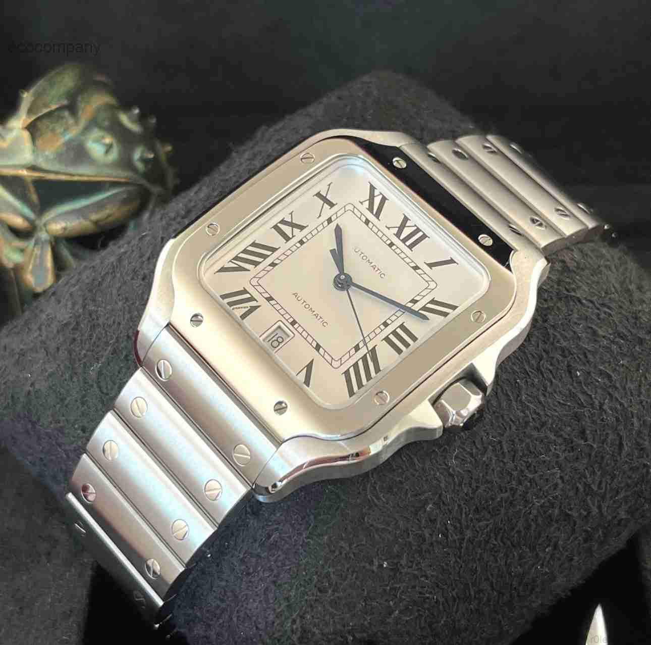 Luxury super clone designer mens watch 1847 MC Mechanical movement Date display 100m waterproof watches men watch 398mm with box 7L7C 40