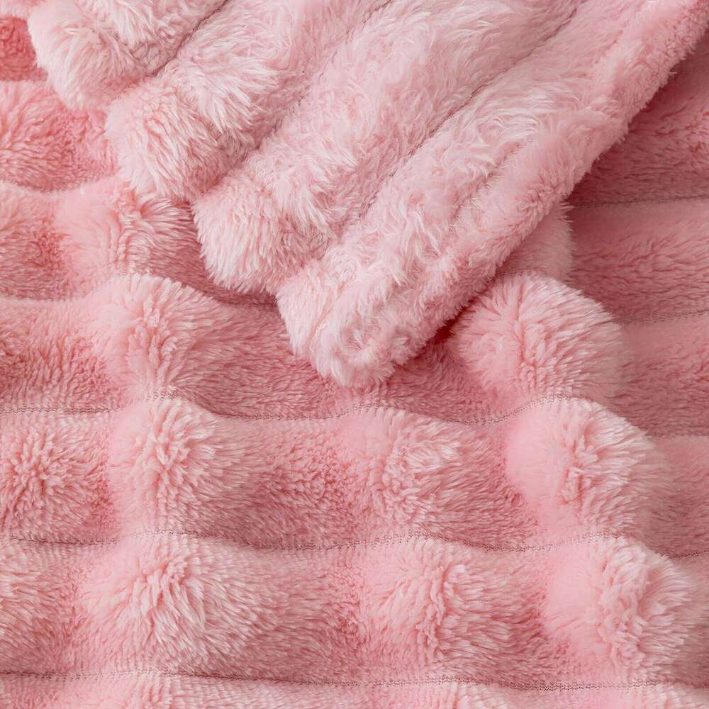 1pc thick flannel blanket, a comfortable warm blanket bedrooms, suitable for sofas, beds, and seasonal gifts XJ260112