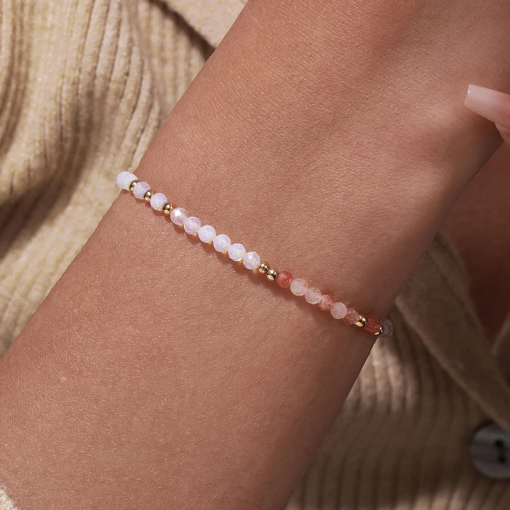 1Pc Simple Bead Bracelet for Womens Fashion Jewelry Accessories Is The Perfect Gift for Friends Suitable for Daily Wear 260107