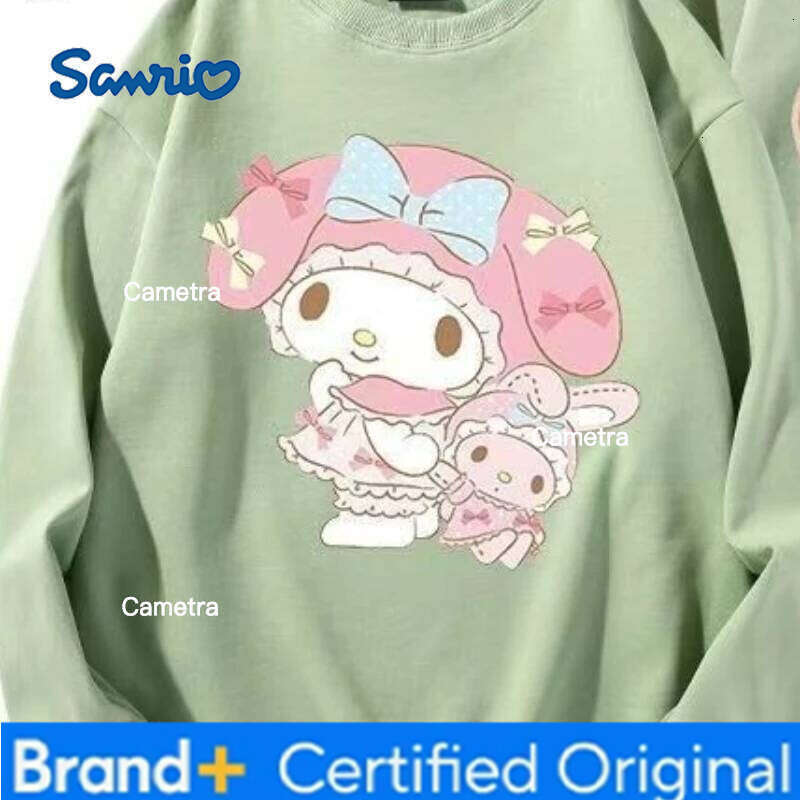 Sanrio Baby Girls Cotton My Melody Top Kid Printed Pullover Children Autumn Long Sleeve T-shrits Boy Clothes H260112