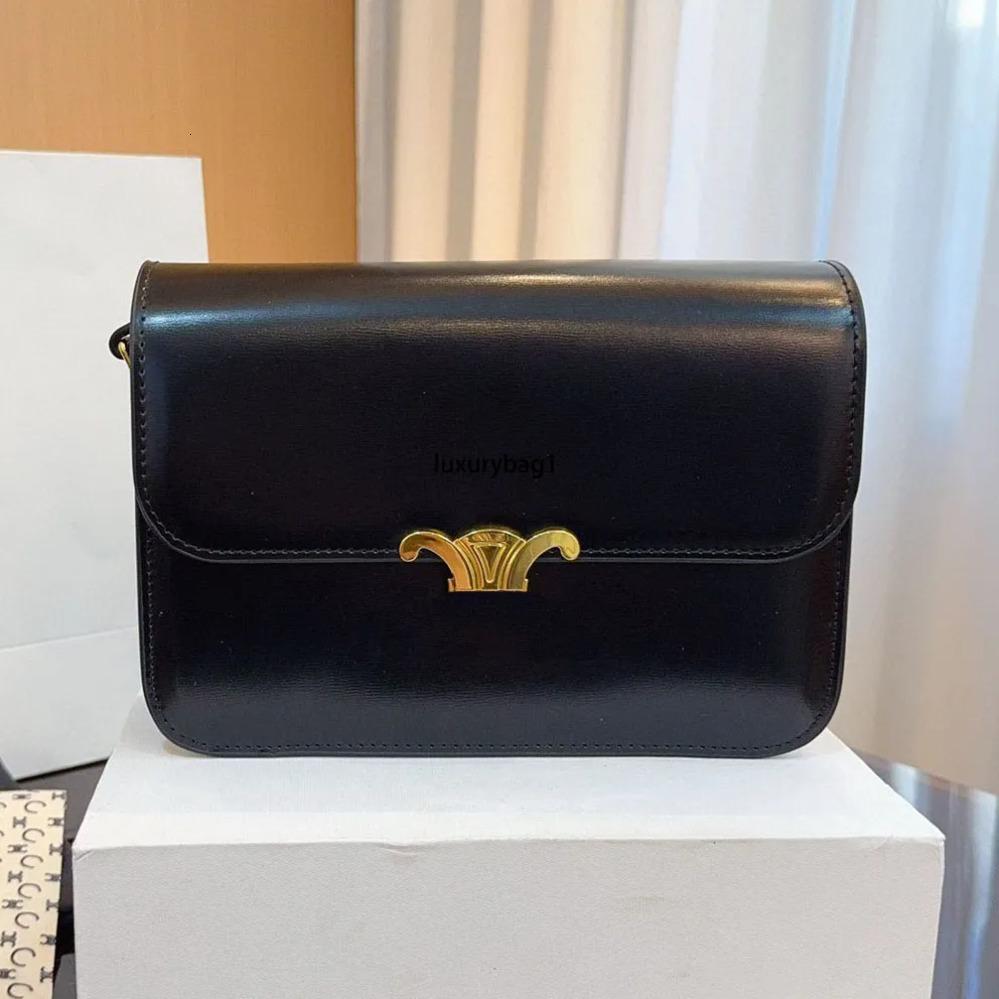 designer crossbody triomphes Genuine Leather Women Shoulder top quality Classic teen Wallet ladies luxury Underarm Saddle bag