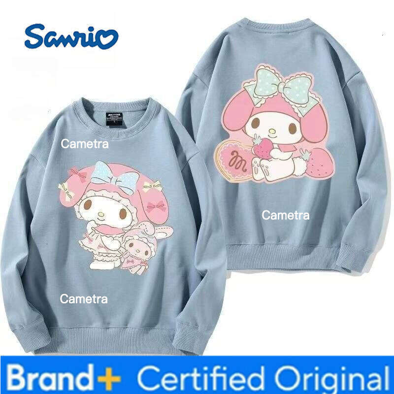 Sanrio Baby Girls Cotton My Melody Top Kid Printed Pullover Children Autumn Long Sleeve T-shrits Boy Clothes H260112