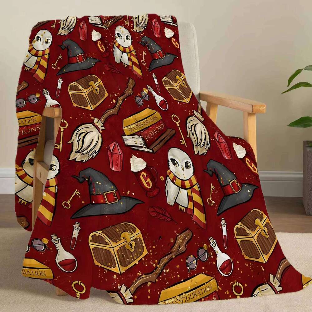 Super Soft Flannel Throw - Machine Washable for Bed Sofa Office Travel, Cozy Nap Blanket & Perfect Home Gift XJ260112