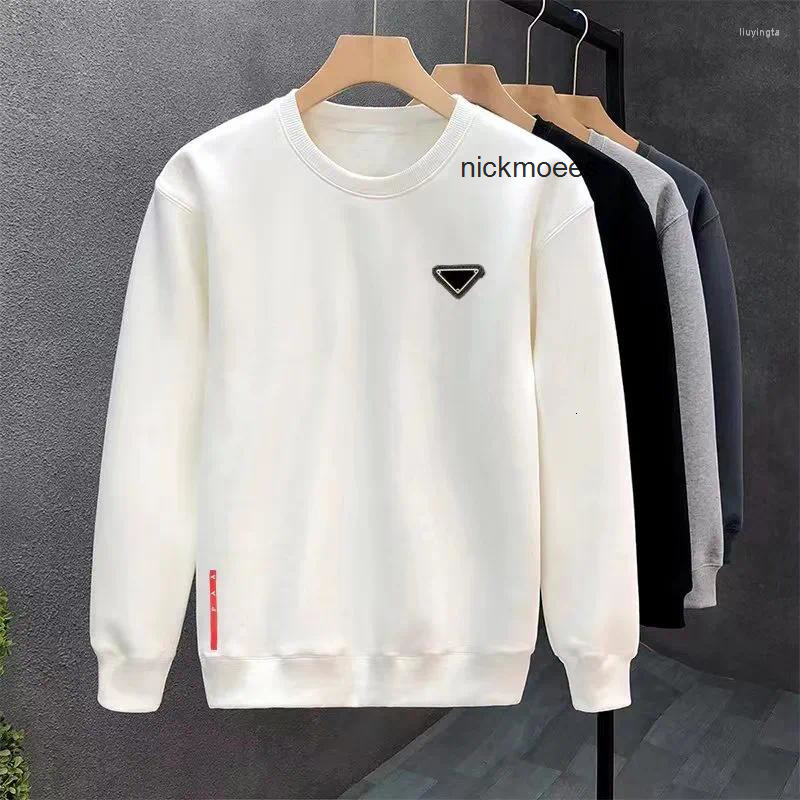 Designer Mens Hoodies High Quality Oversized Sweatshirt Fashion Casual Print Embroidery Long Sleeve Pullover Street Style Sportswear Crew Neck pradas pra M5A7