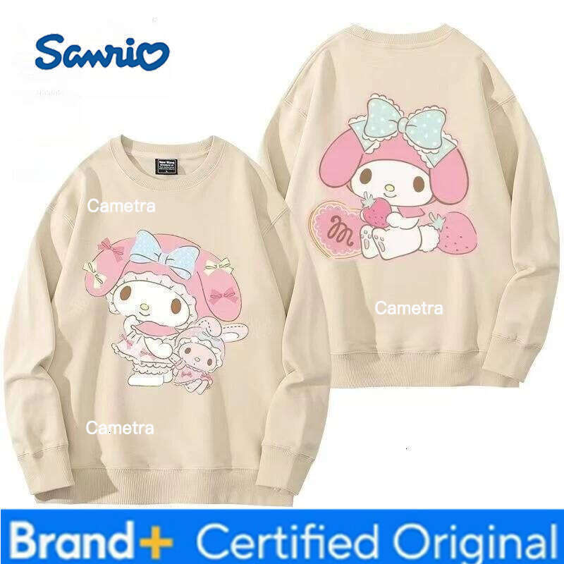 Sanrio Baby Girls Cotton My Melody Top Kid Printed Pullover Children Autumn Long Sleeve T-shrits Boy Clothes H260112