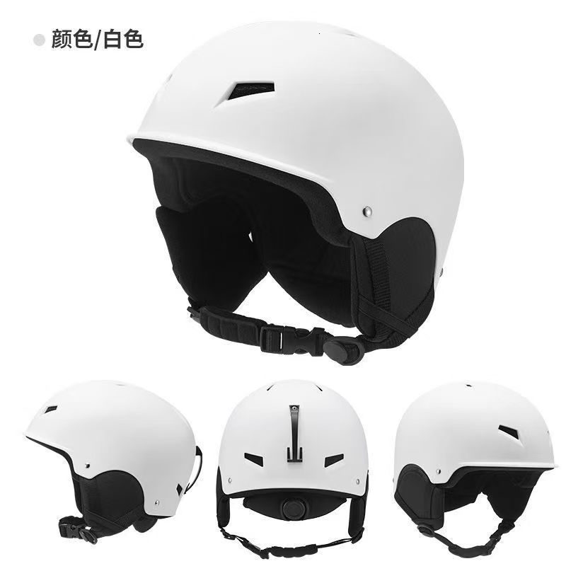 COPOZZ Winter Ski Snowboard Helmet Half-covered Anti-impact Safety Helmet Cycling Snowmobile Skiing Protective For Adult And Kid 251230