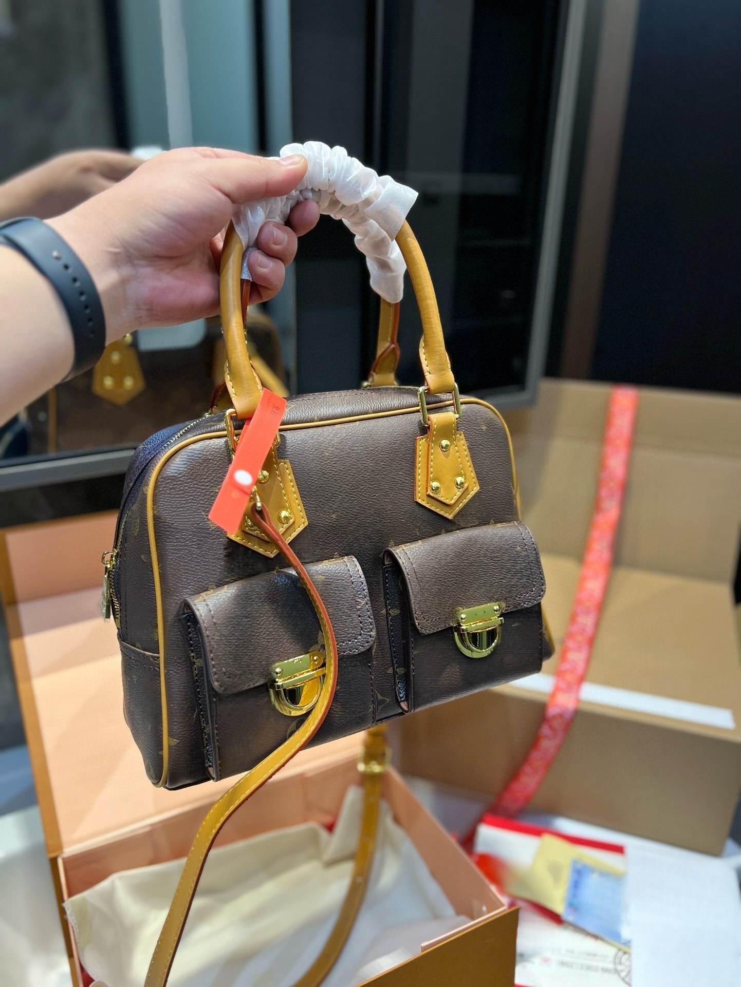 Fashion Designer Luxury Middle Manhattan handbag High Quality TOP 5A Messenger Bag Handbag Purse Pouch