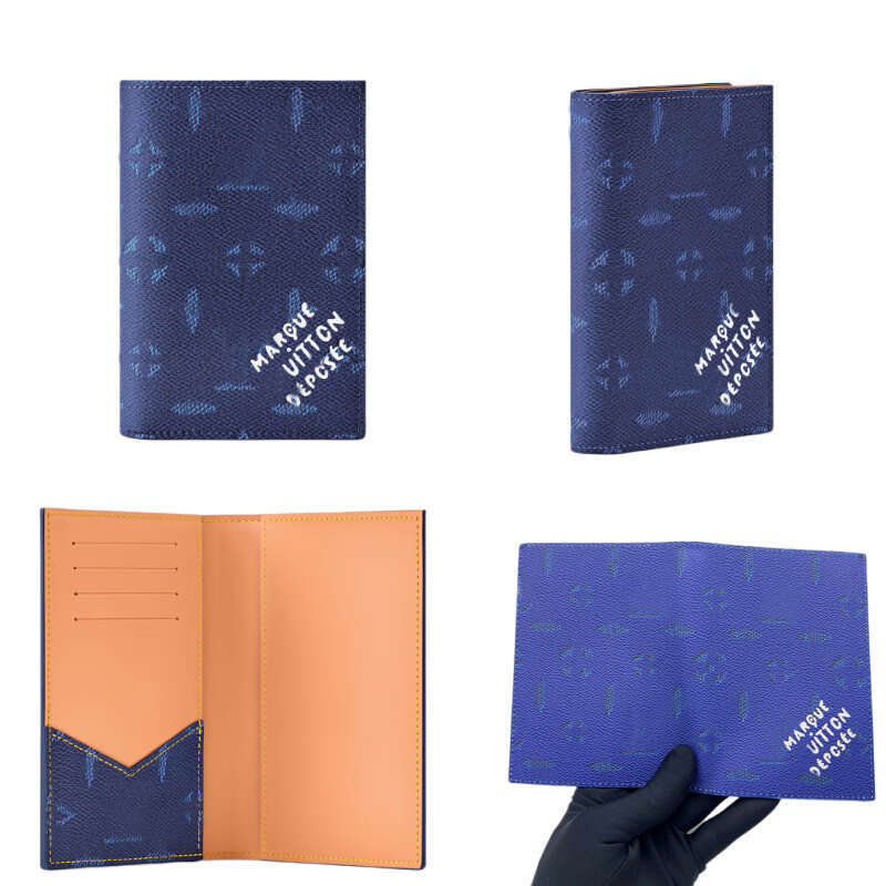 Top Luxury Leather Opening Purse Fashion Mens Designer Wallet Retro Handbag For Women Classic Card Holders Coin Famous Clutch Wallet with box M26836